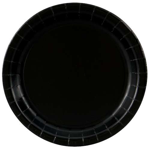 Black Velvet Dinner Plates - Click Image to Close